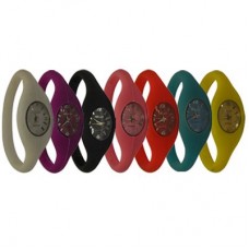 RELOGIO ANALÒGICO EMBORRACHADO COM PULSEIRA DO EQUILÍBRIO POWER BALANCE